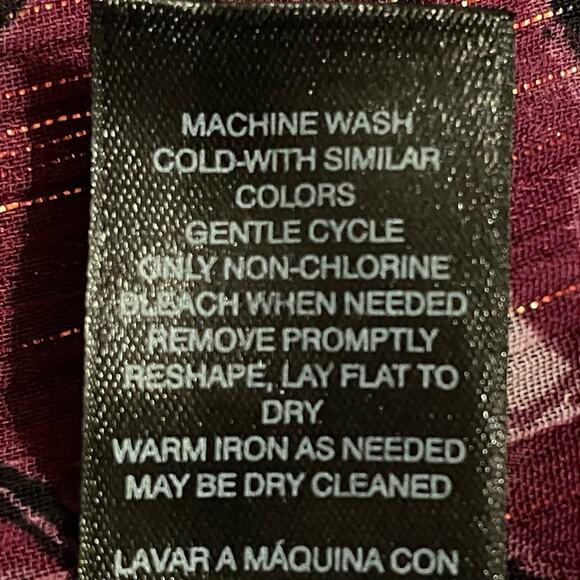 WHBM Purple Floral Maxi Dress 8 - Picture 11 of 15